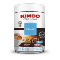 KIMBO - Café Italiano Descafeinado Molido Lata 250 Gr