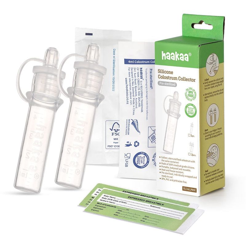 HAAKAA - Recolector y dispensador de calostro PREESTERILIZADO Haakaa