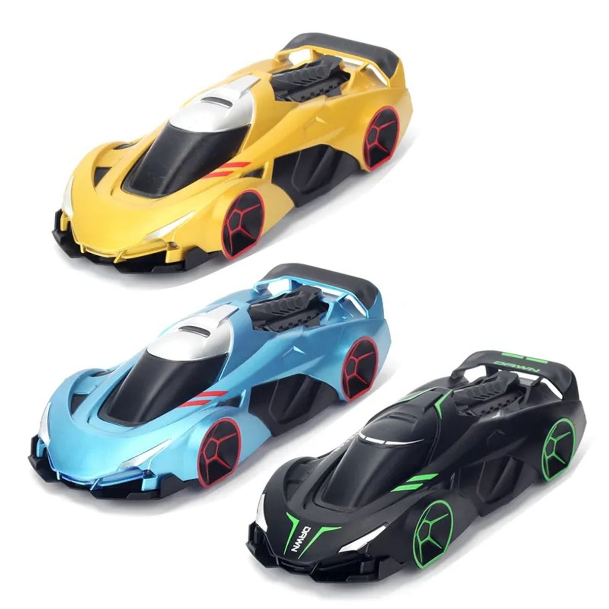 GENERICO - Auto a control remoto trepa muros anti gravedad