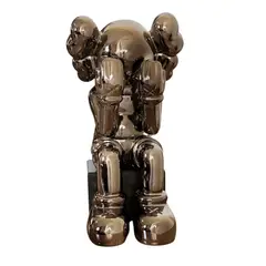 GENERICO - Figura decorativa oso poliresina