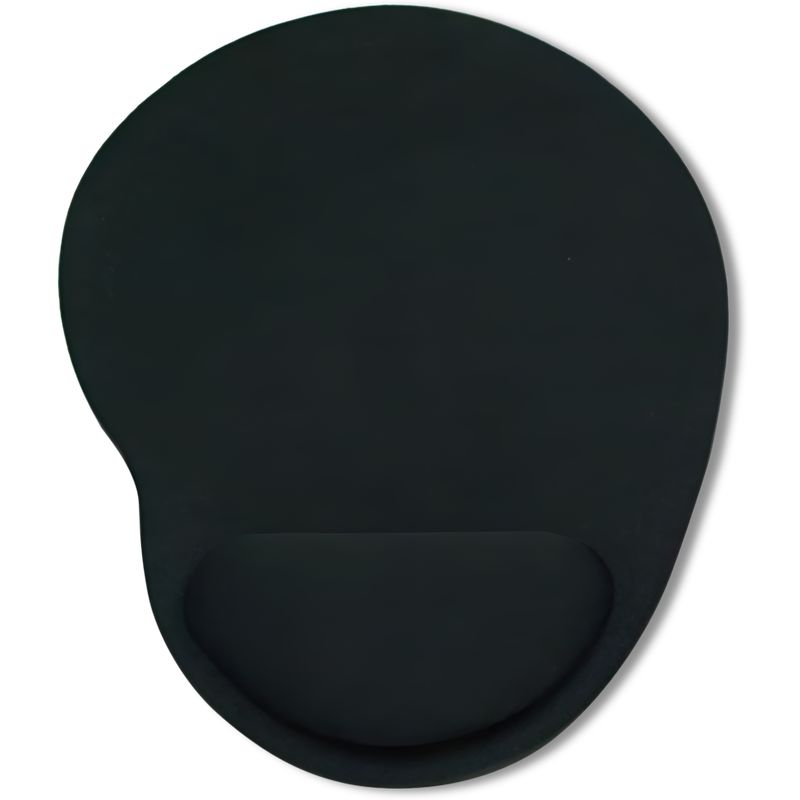 TECMASTER - Mouse Pad Ergonómico con Apoya Muñecas GEL con Memory Foam - Negro