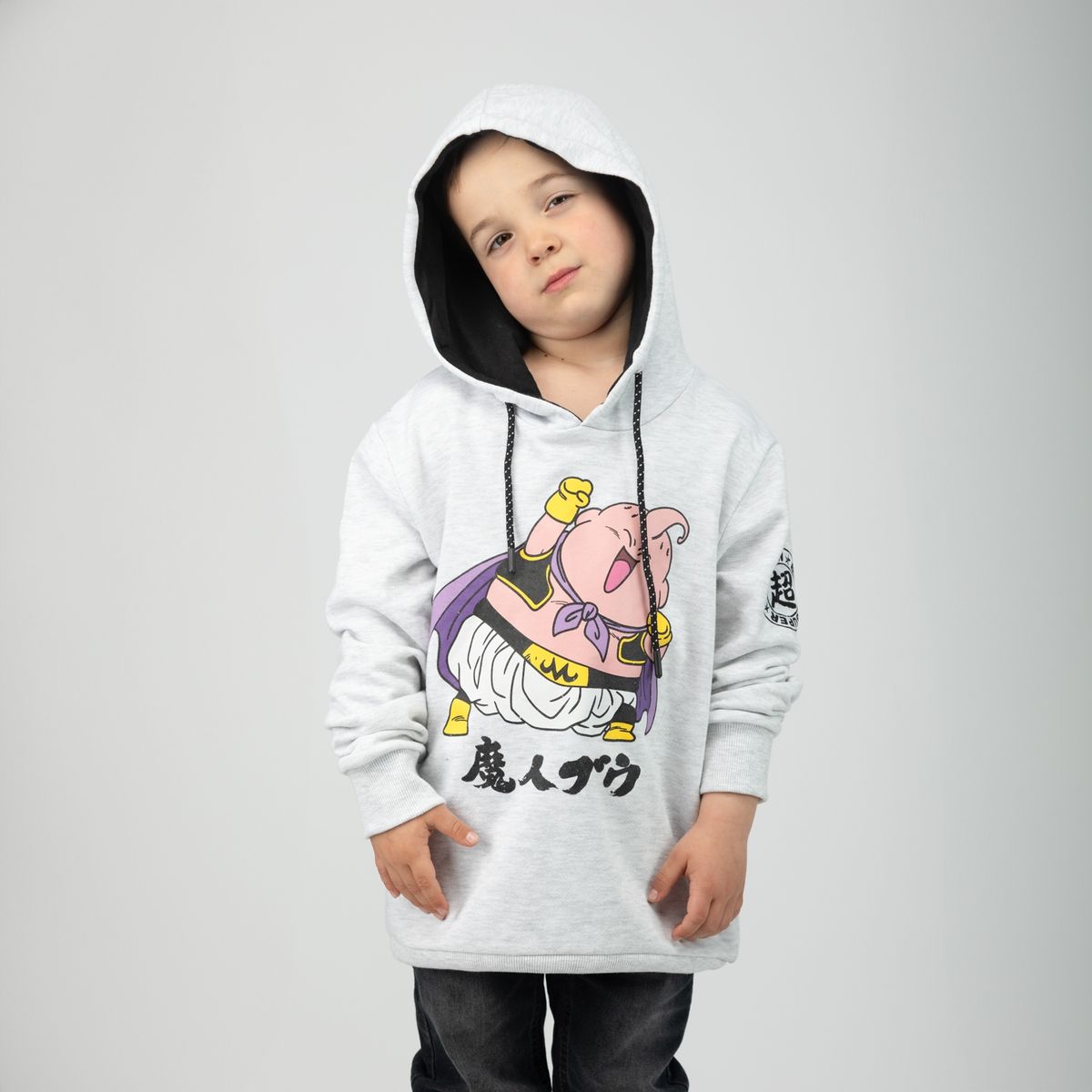 DRAGON BALL - Poleron Niño Dragon Ball Risa Gris Dragon Ball