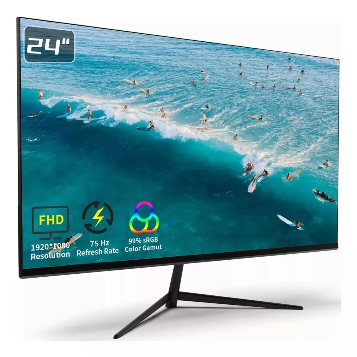 BLUEDREAMER - Monitor 24 Pulgada IPS HDMI