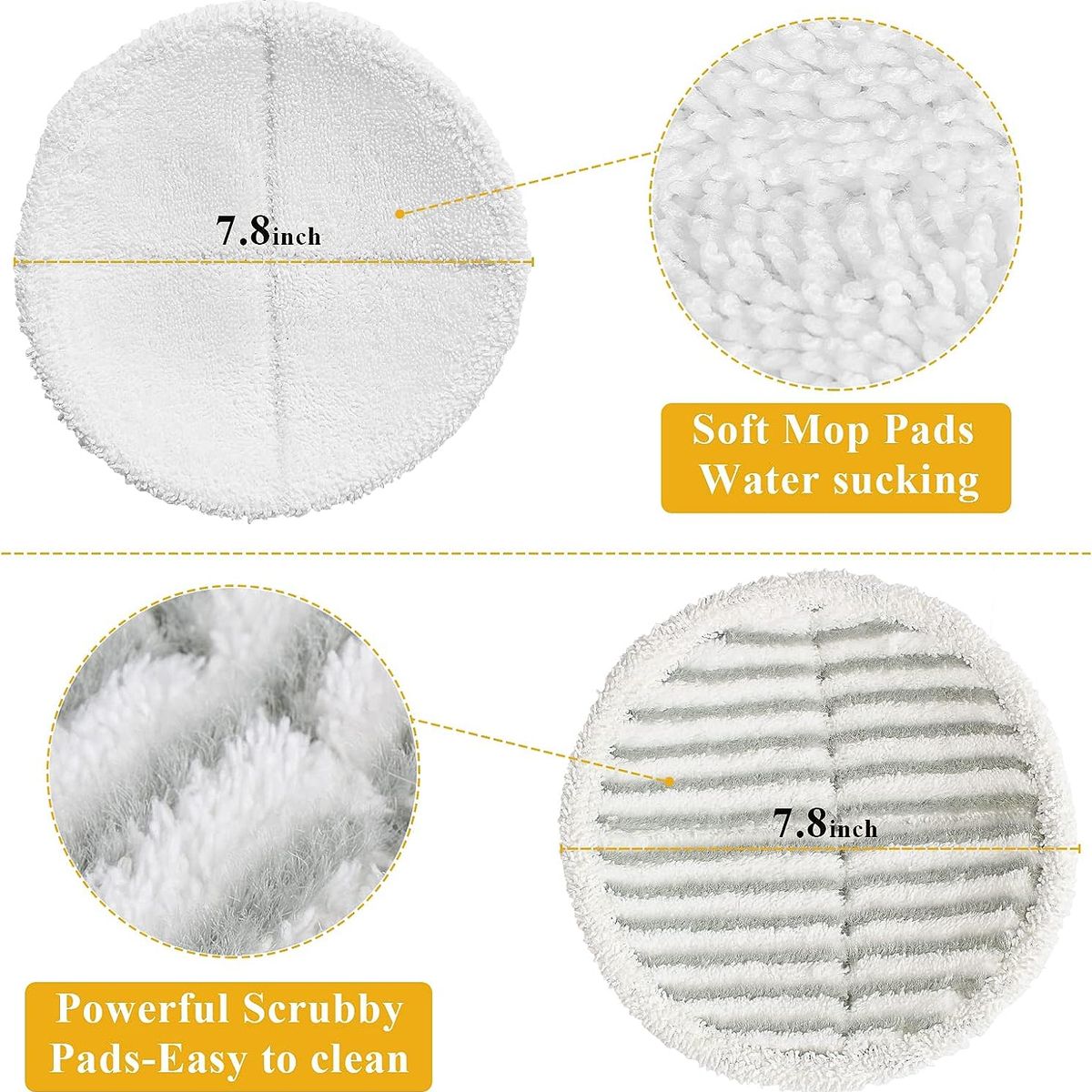 KUANGYE - Repuestos Para Pulidoras Y Abrillantador Para Autos De 20 Cm