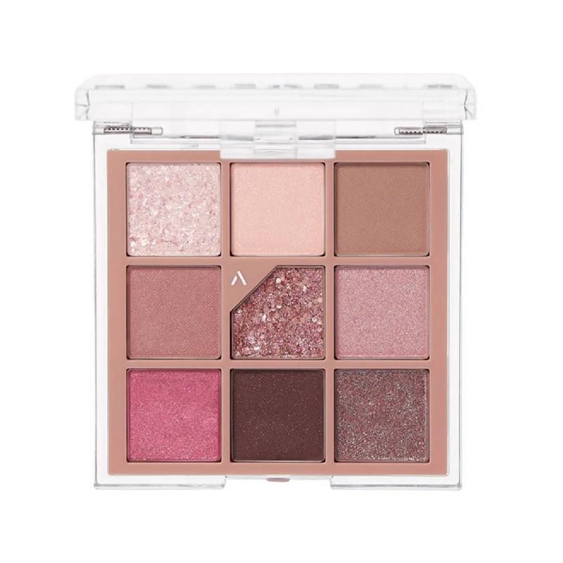 UNLEASHIA - Paleta de Glitter Coreanos Glitterpedia 05 #All of Dusty Rose.