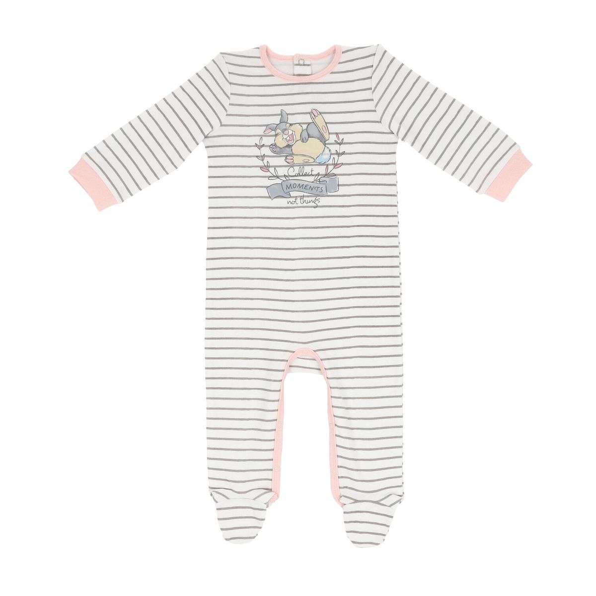 DISNEY - Enterito Bebe Bambi  Blanco Disney