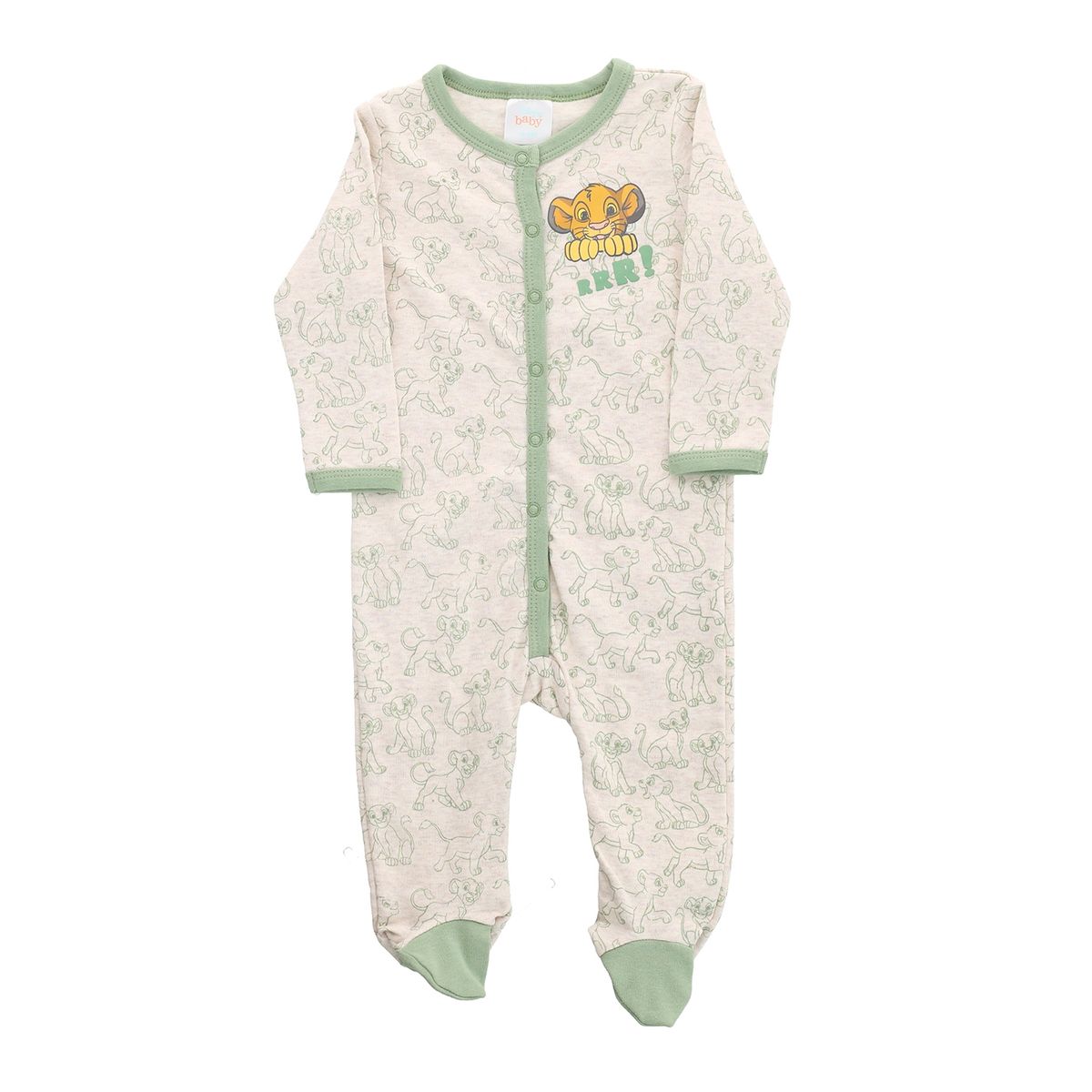 DISNEY - Enterito Bebe Rey León  Beige Disney