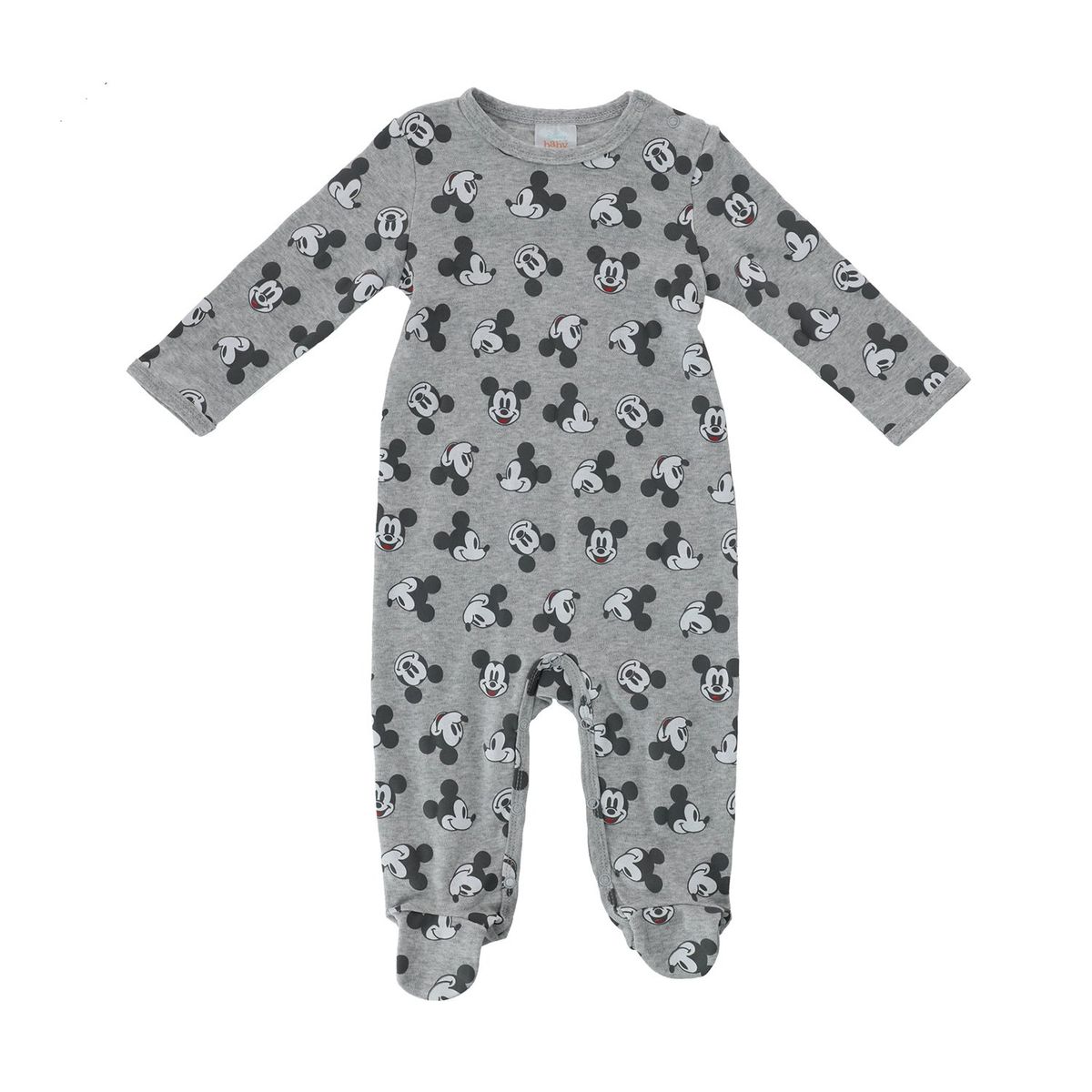 DISNEY - Enterito Bebe Mickey  Gris Disney