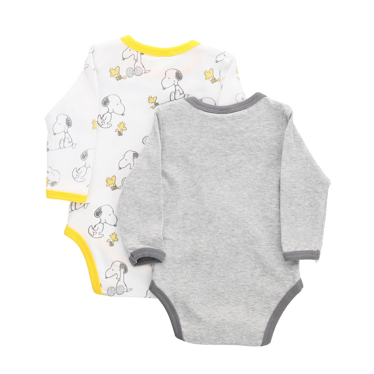 SNOOPY - Body Bebe Snoopy  Blanco Snoopy