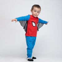 Pijama Disfraz Niño Spiderman Rojo