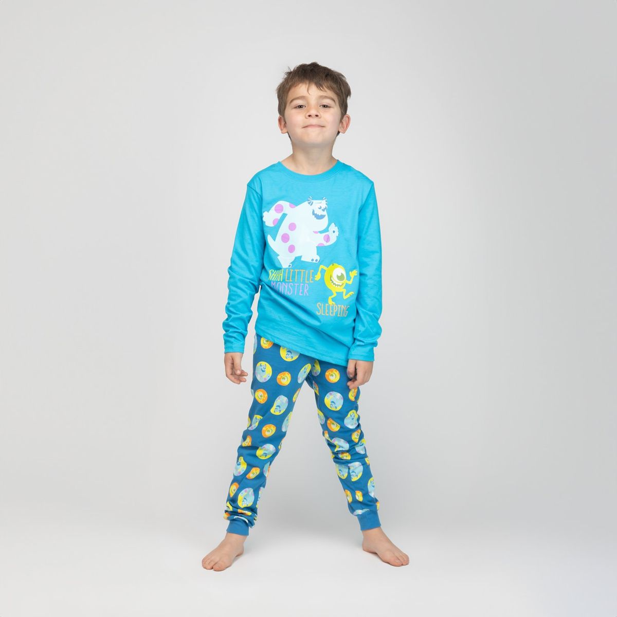 DISNEY - Pijama Niño Monster Inc Sleeping Azul Disney