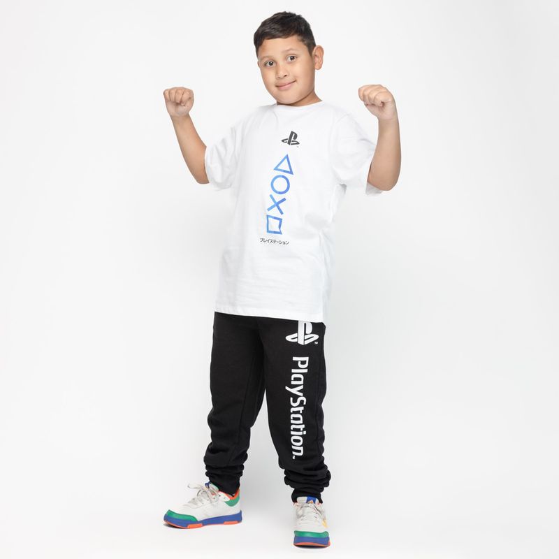 PLAYSTATION - Pantalon de Buzo Niño Playstation  Negro Playstation