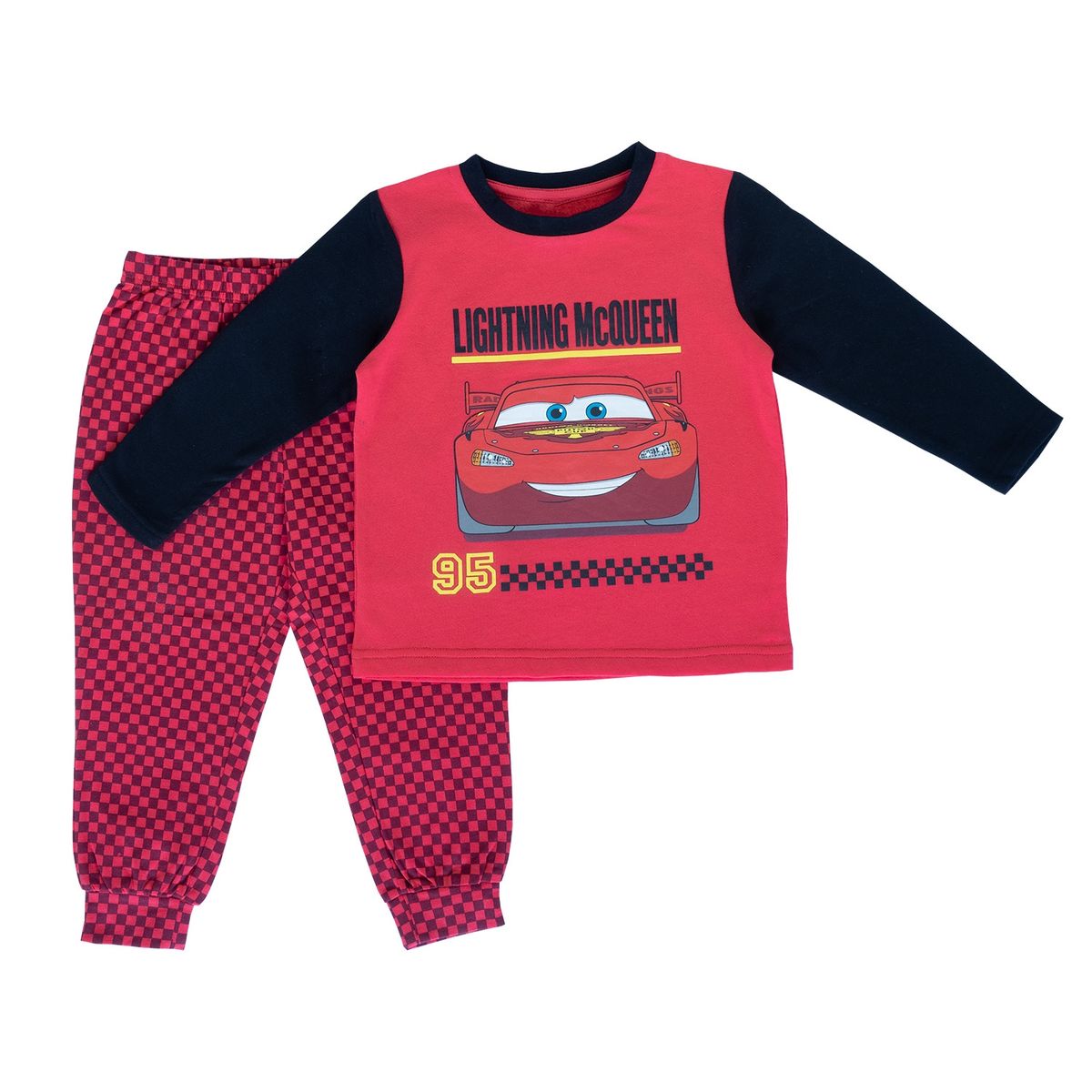 DISNEY - Pijama Niño Cars  Rojo Disney