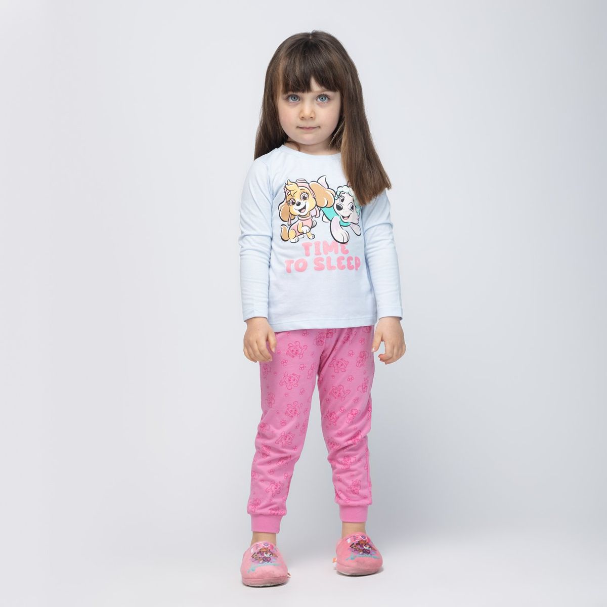 PAW PATROL - Pijama Niña Paw Patrol Time to Sleep Blanco Paw Patrol