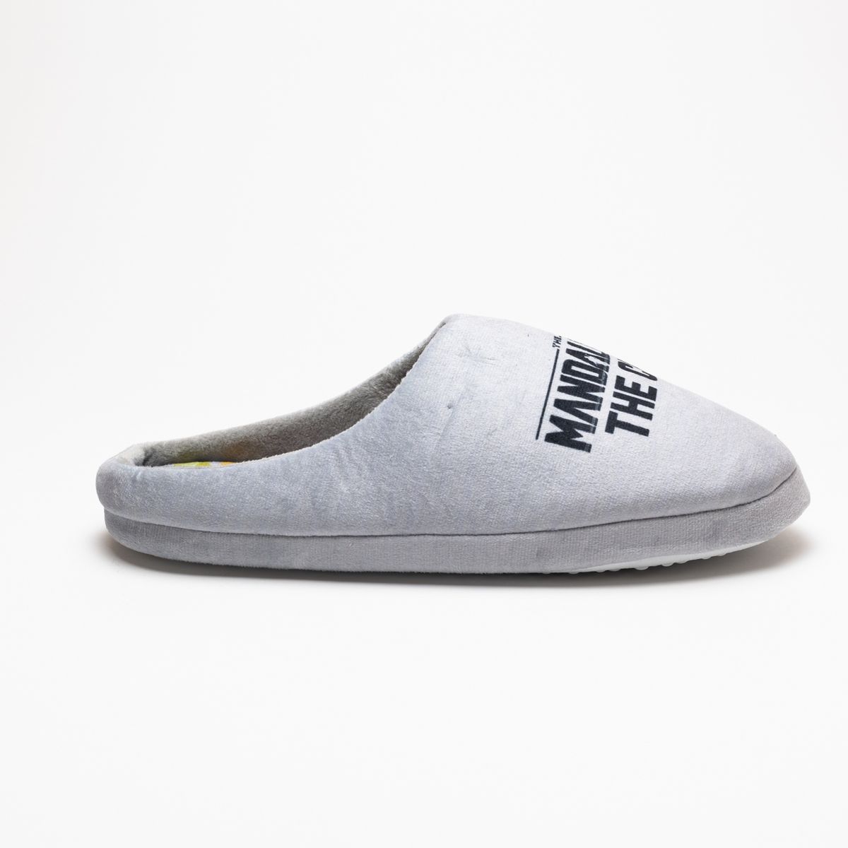 STAR WARS - Pantufla Hombre Mandalorian Logo Gris Star Wars