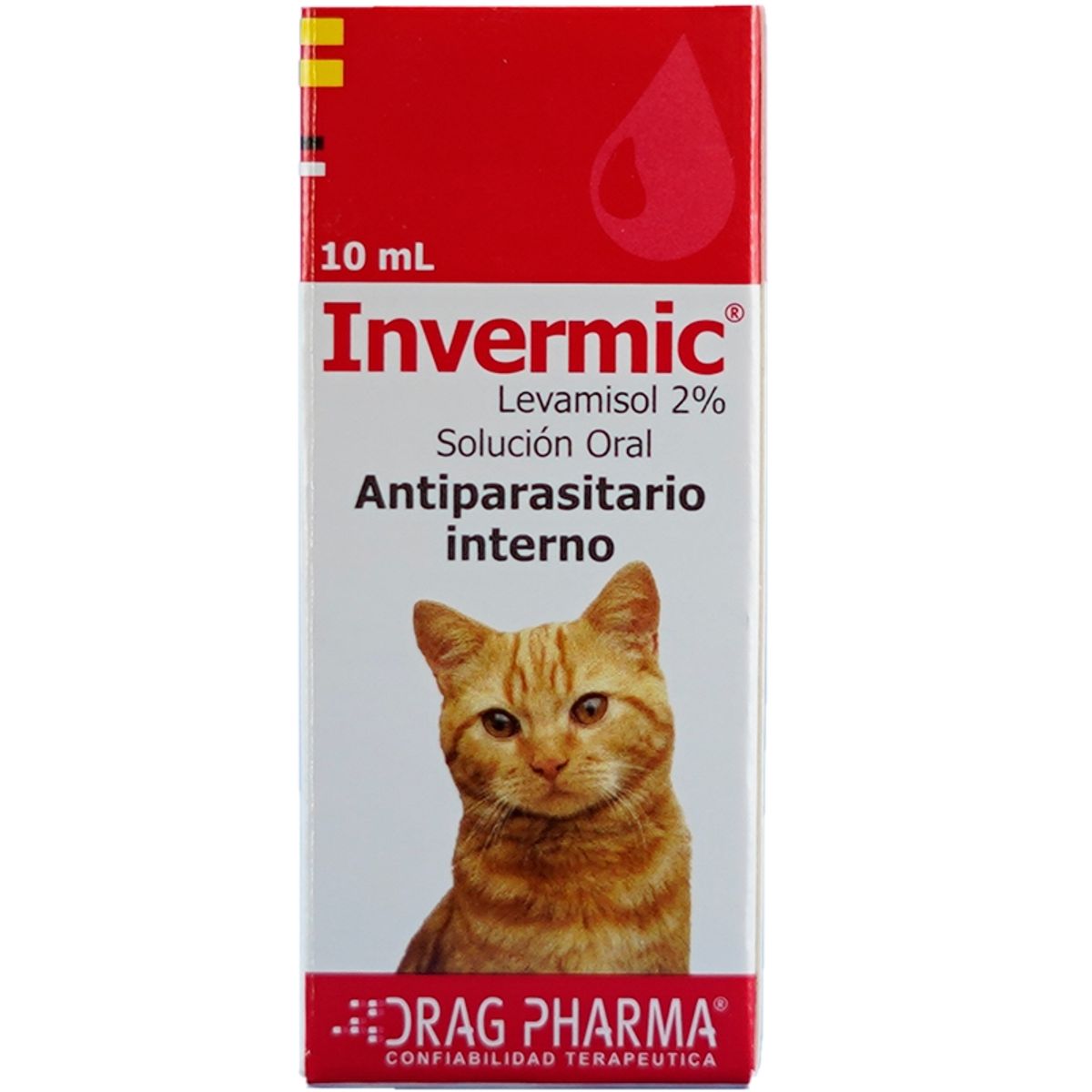 DRAG PHARMA - Gotitas Antiparasitario Internos Gatos Invermic