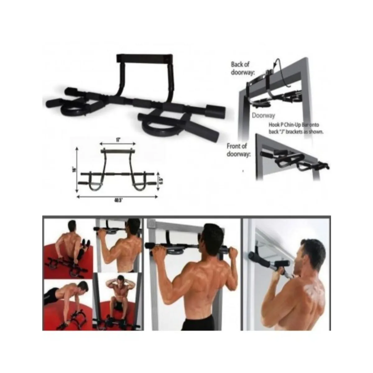 GENERICO - Barra Dominada Full Para Ejercicios