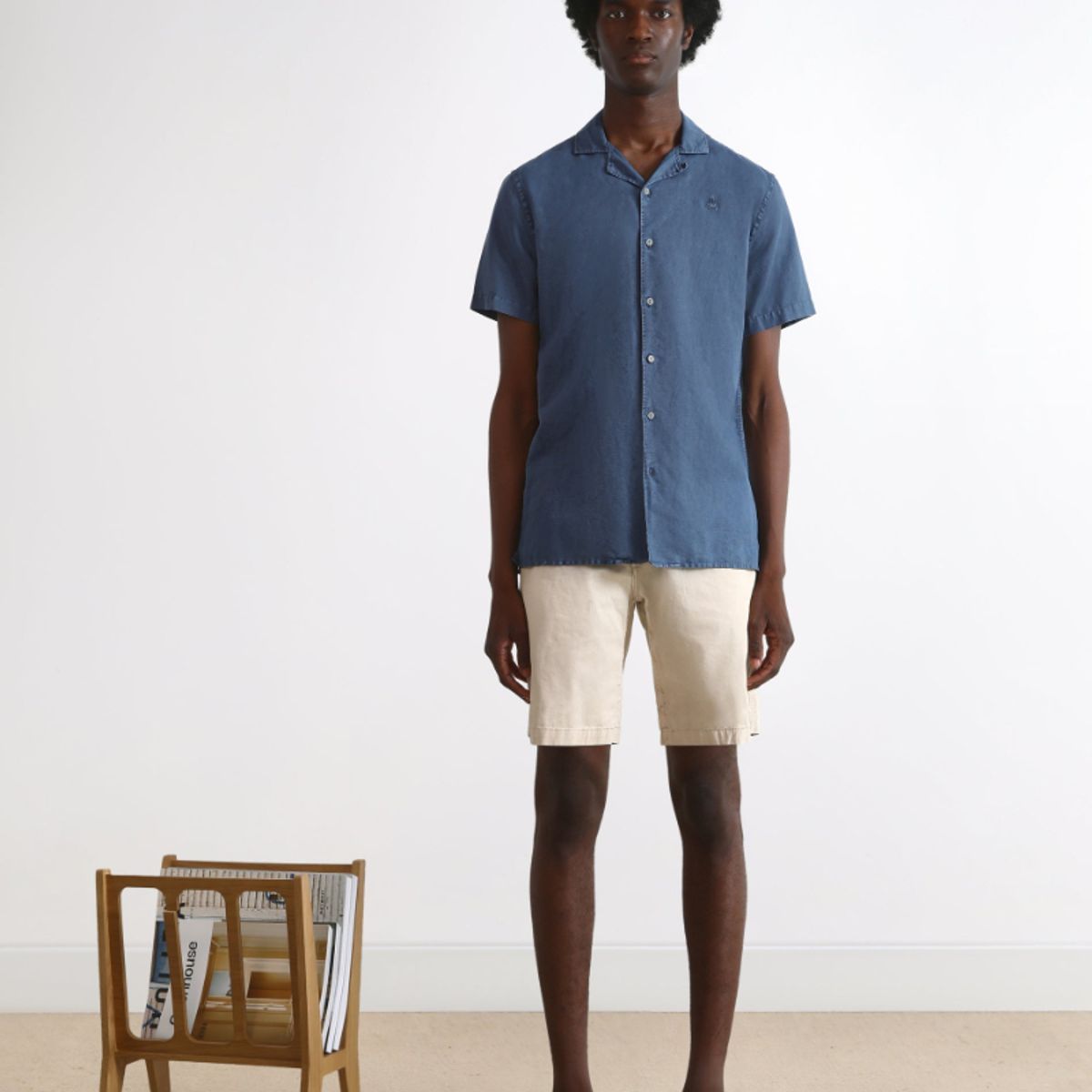 SCALPERS - Bermudas Algodón Beige