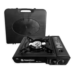 U BUY - Cocinilla Camping Cocina Portátil Gas Con Maleta