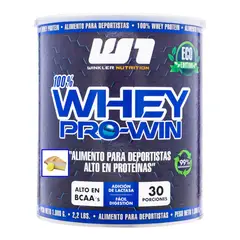 WINKLER NUTRITION - Proteína Whey pro win 1kg - 30sv - Pie de limón - Winkler Nutrition.