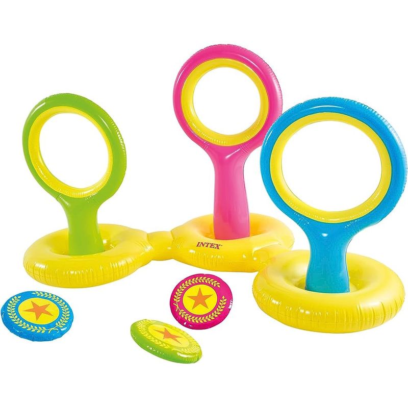 INTEX - Juego de Agua Lanzamiento de Disco Volador INTEX