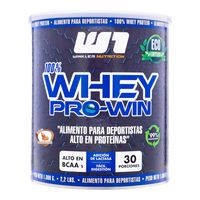 Proteína Whey pro win 1kg - 30sv -Dulce de leche Winkler Nutrition.