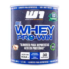 WINKLER NUTRITION - Proteína Whey pro win 1kg - 30sv -Dulce de leche Winkler Nutrition.