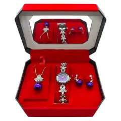 PEQUI - CONJUNTO ARO Y RELOJ MORADO