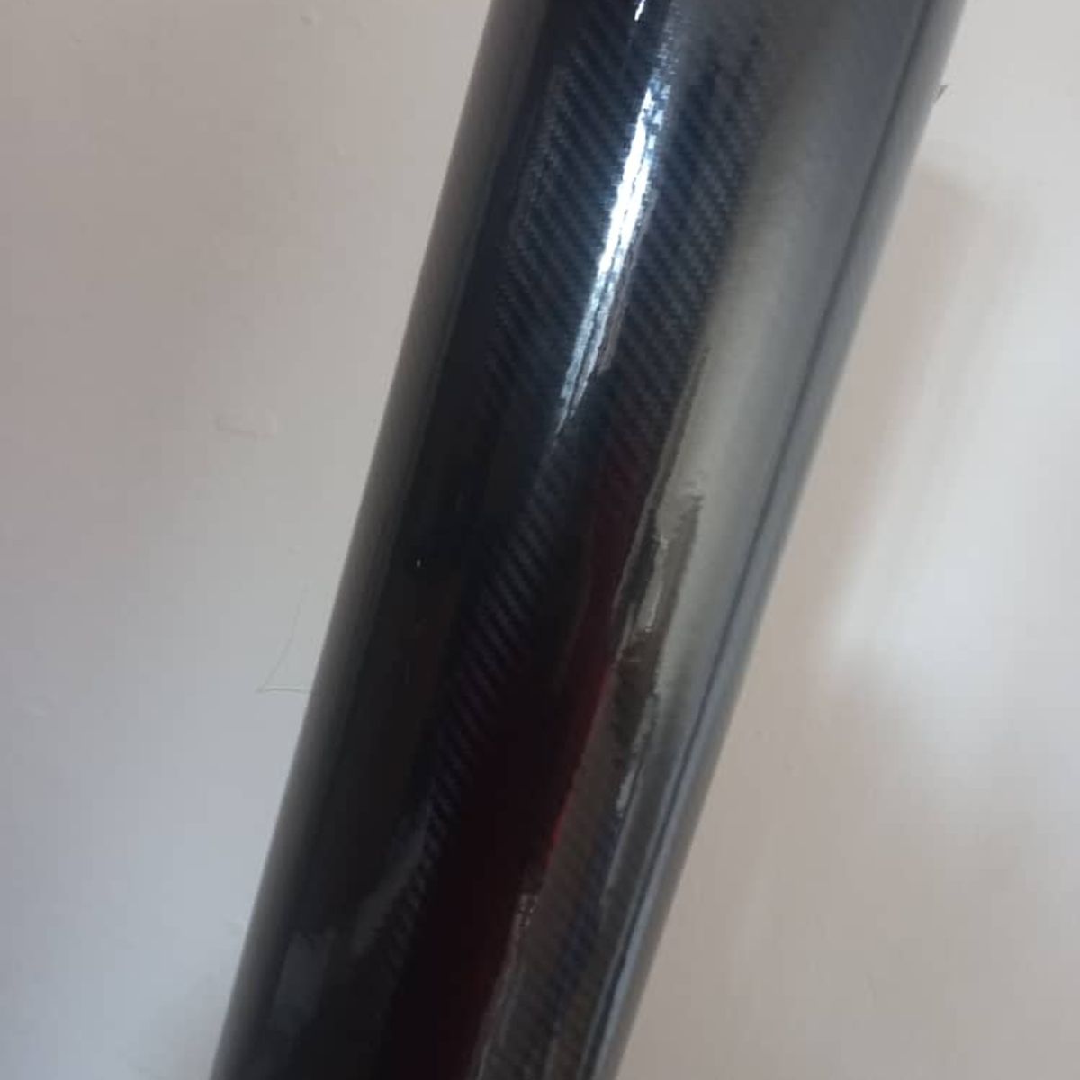 GENERICO - Papel vinilo adhesivo decorativo tipo fibra de carbono 5D