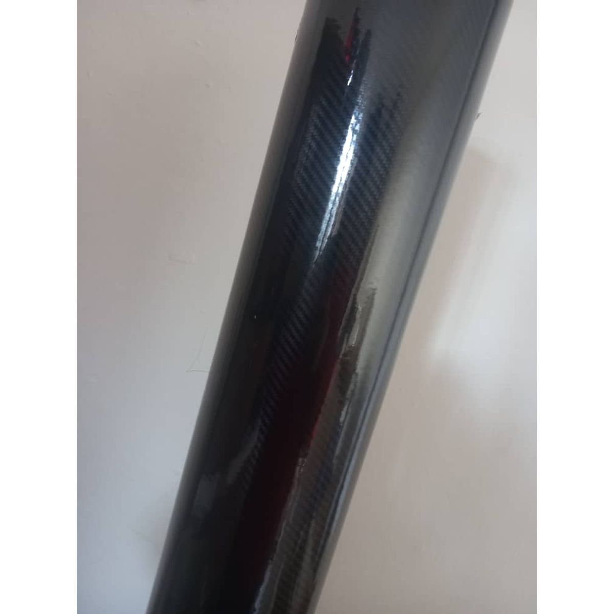 GENERICO - Papel vinilo adhesivo decorativo tipo fibra de carbono 5D