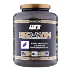 WINKLER NUTRITION - Proteína hidrolizada Iso Win Mora crema 2 kg 60sv - Winkler Nutrition.