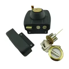 GENERICO - Chapa De Sobreponer Blindada De 3 Golpes Sl428 Steeltools