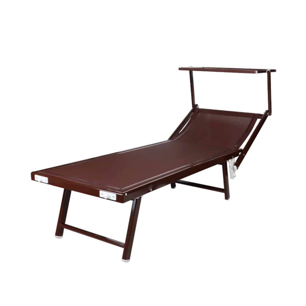 NOVAHUS - Reposera aluminio con techo