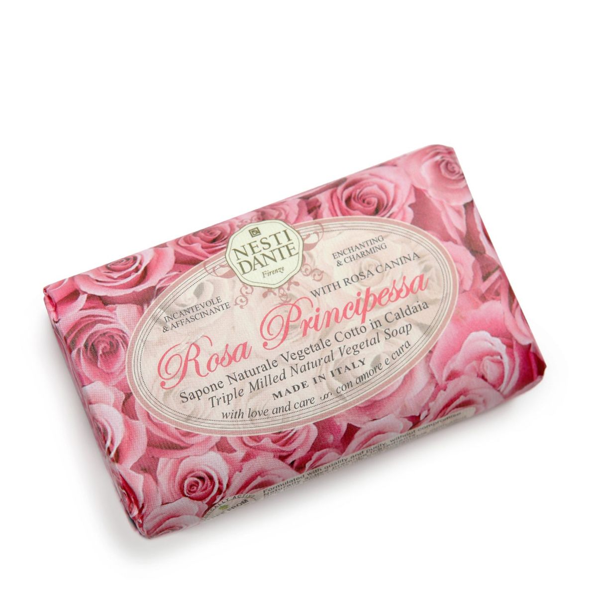 NESTI DANTE - Jabón Barra Nesti Dante Rosa Principessa 150 g.