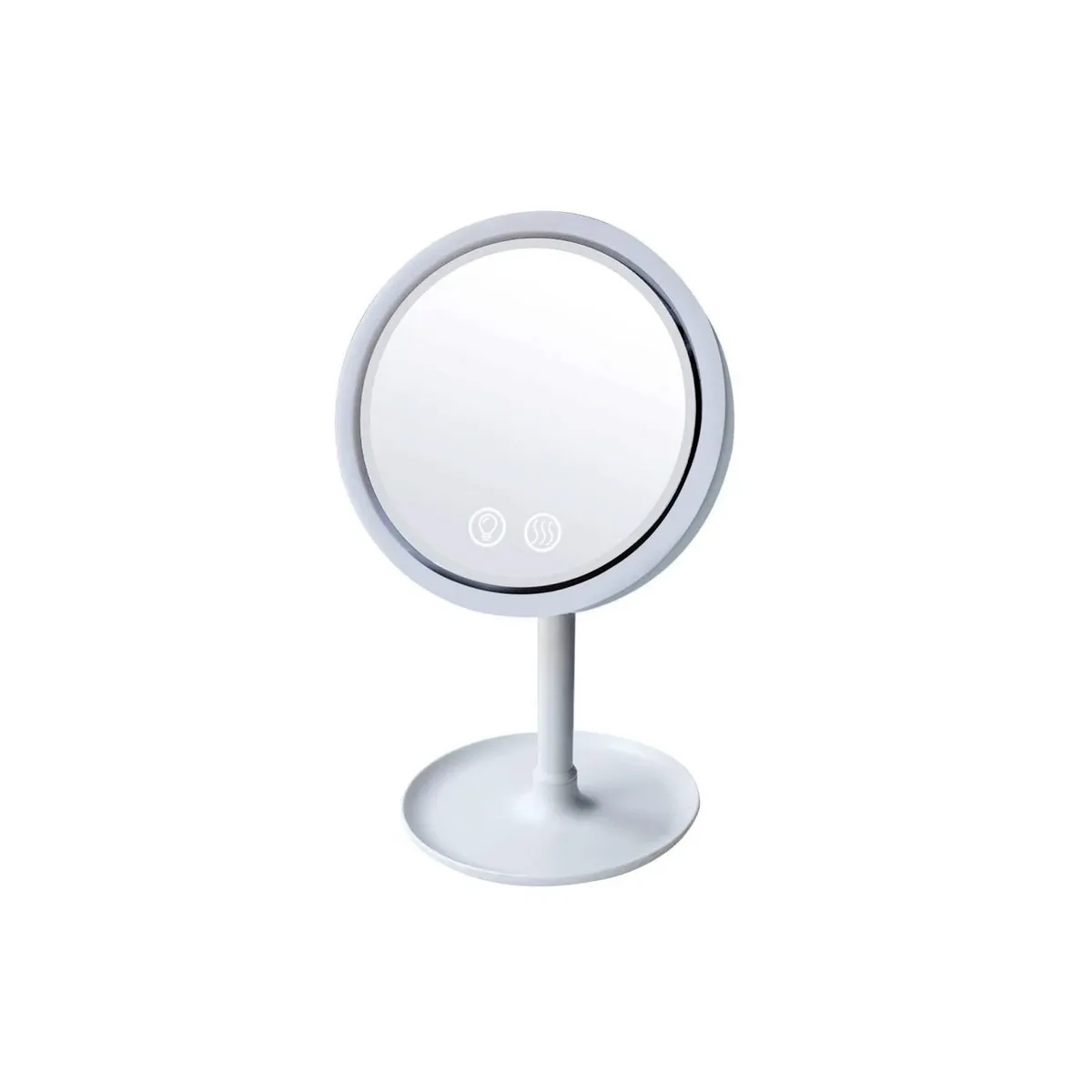 GENERICO - Espejo 5x Para Maquillaje Con Luz Led Y Ventilador - SC