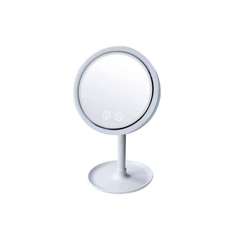 GENERICO - Espejo 5x Para Maquillaje Con Luz Led Y Ventilador - SC