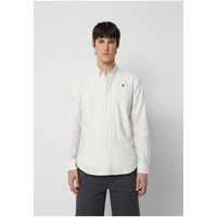 Camisa Oxford Rayas Beige Stripes