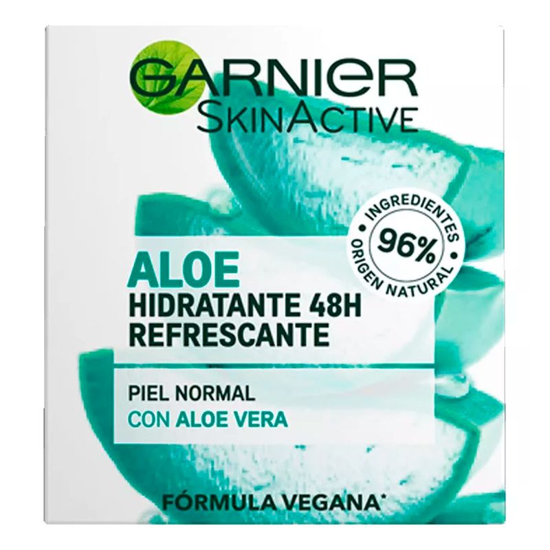GARNIER - Garnier Skin active crema facial naturals aloe vera 50ml.
