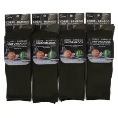 GARSIL - Calcetines De Bambu Cobre Uniformados - Carabineros - Sin Costuras