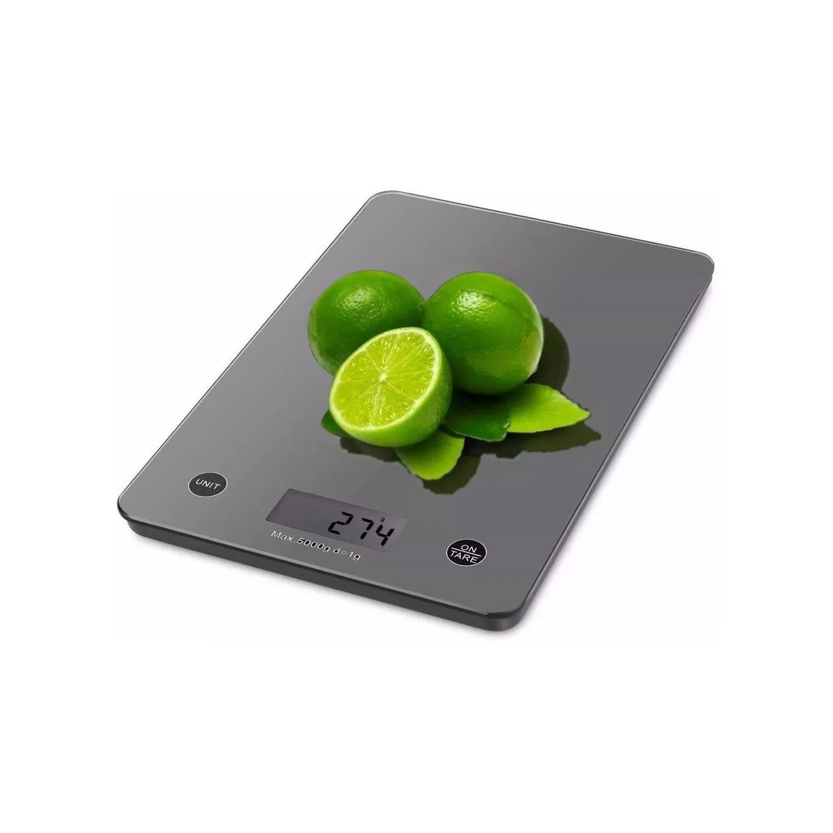 DBLUE - Pesa Gramera De Cocina Digital Capacidad 5kg Color Gris - SC