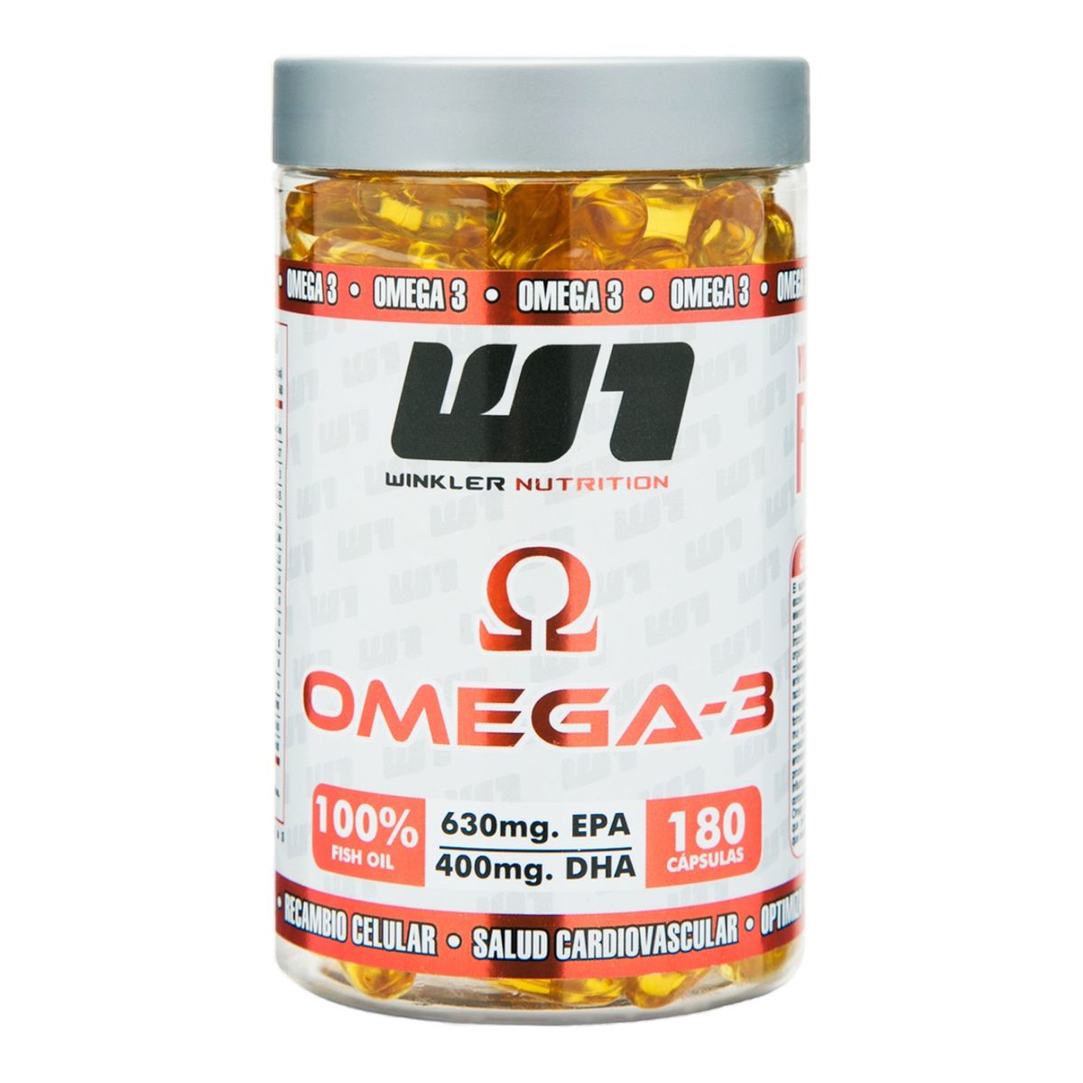 WINKLER NUTRITION - Omega 3 180 softgels - 1030 EPHA/DHA - WINKLER NUTRITION