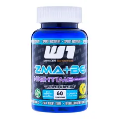 WINKLER NUTRITION - ZMA NIGHTIME +B6 60 CAPSULAS -