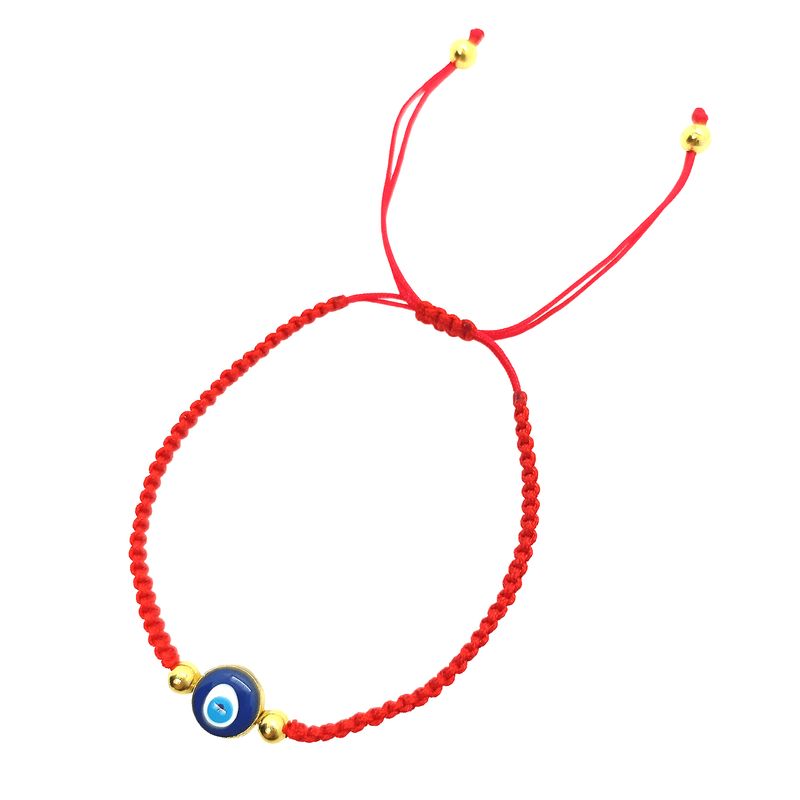 GENERICO - Pulsera de Protección Hilo Rojo con Ojo Turco