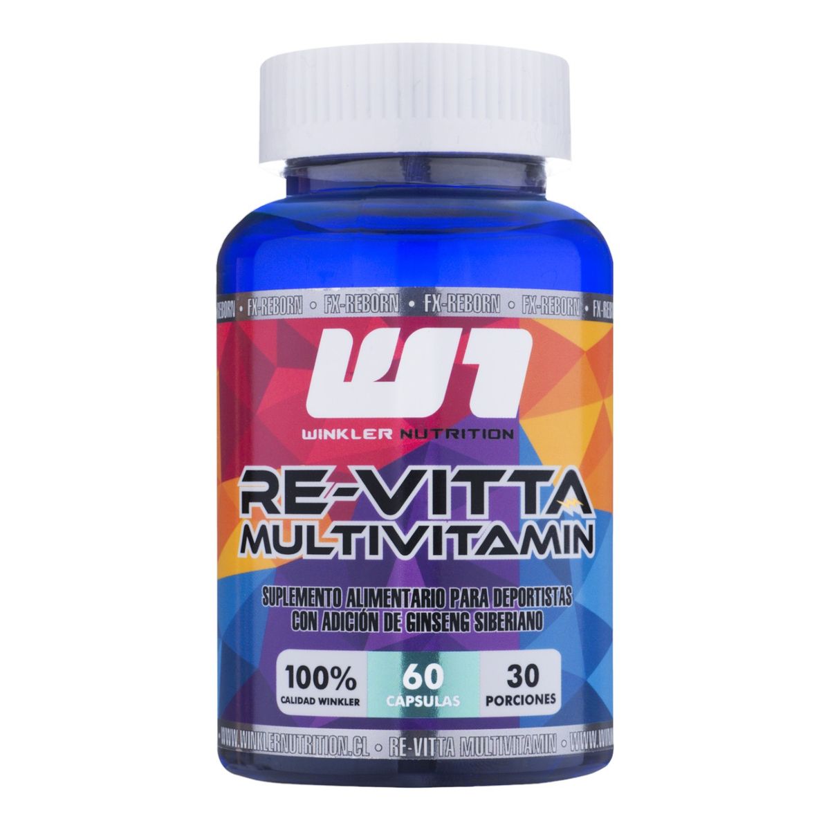 WINKLER NUTRITION - Multivitaminico Re-vitta 60 capsulas - Winkler Nutrition
