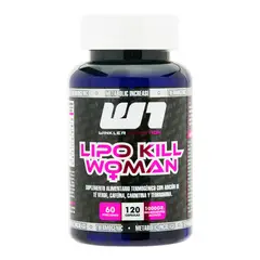 WINKLER NUTRITION - Termogénico Lipo Kill Mujer 120 cápsulas