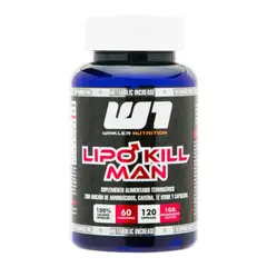 WINKLER NUTRITION - Termogénico Lipo Kill Man120 cápsulas