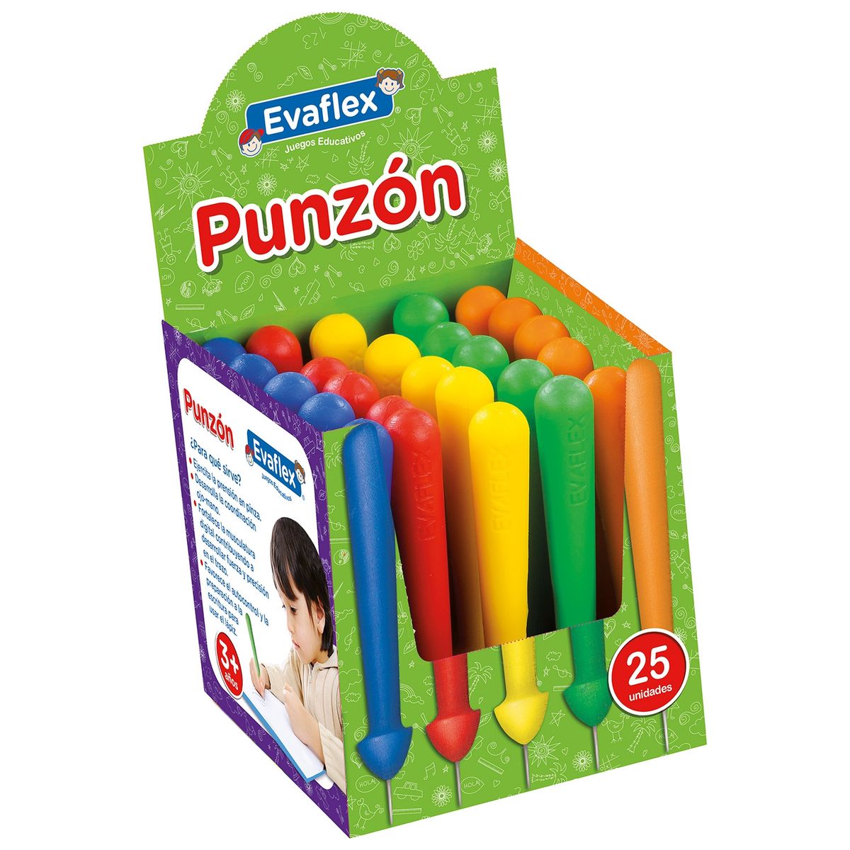EVAFLEX - PUNZÓN   25  UNIDADES