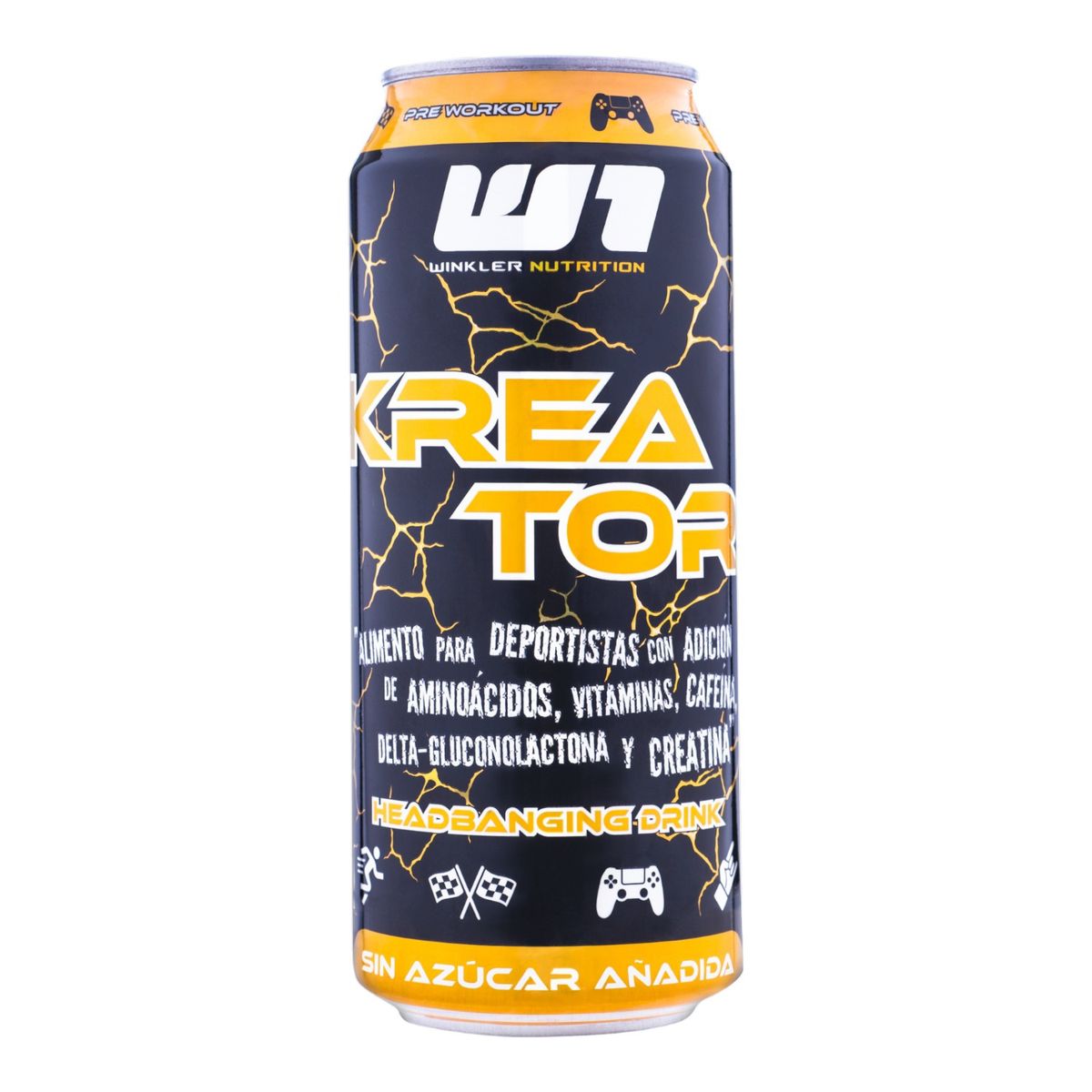 WINKLER NUTRITION - ENERGETICA KREATOR 473ML PSYCHO LEMONADE - WINKLER NUTRITION