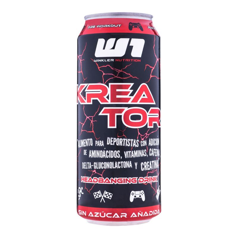 WINKLER NUTRITION - ENERGETICA KREATOR 473ML EXTREME PUNCH - WINKLER NUTRITION