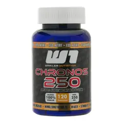WINKLER NUTRITION - Cafeina anhidra Chronos 250 mg 120 cápsulas